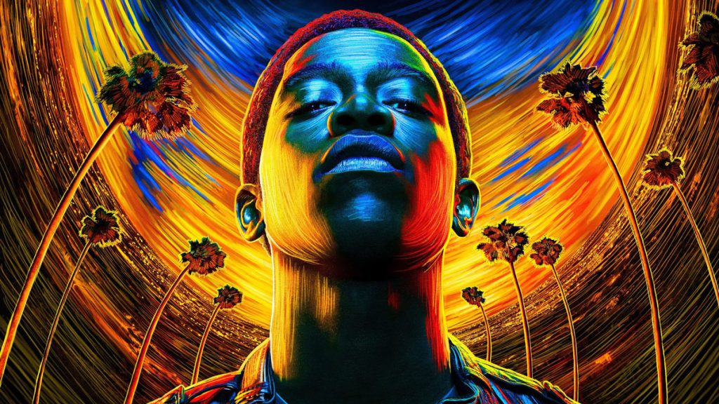 Affiche de la série Snowfall avec Damson Idris dans le rôle de Franklin Saint