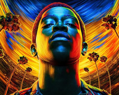 Affiche de la série Snowfall avec Damson Idris dans le rôle de Franklin Saint