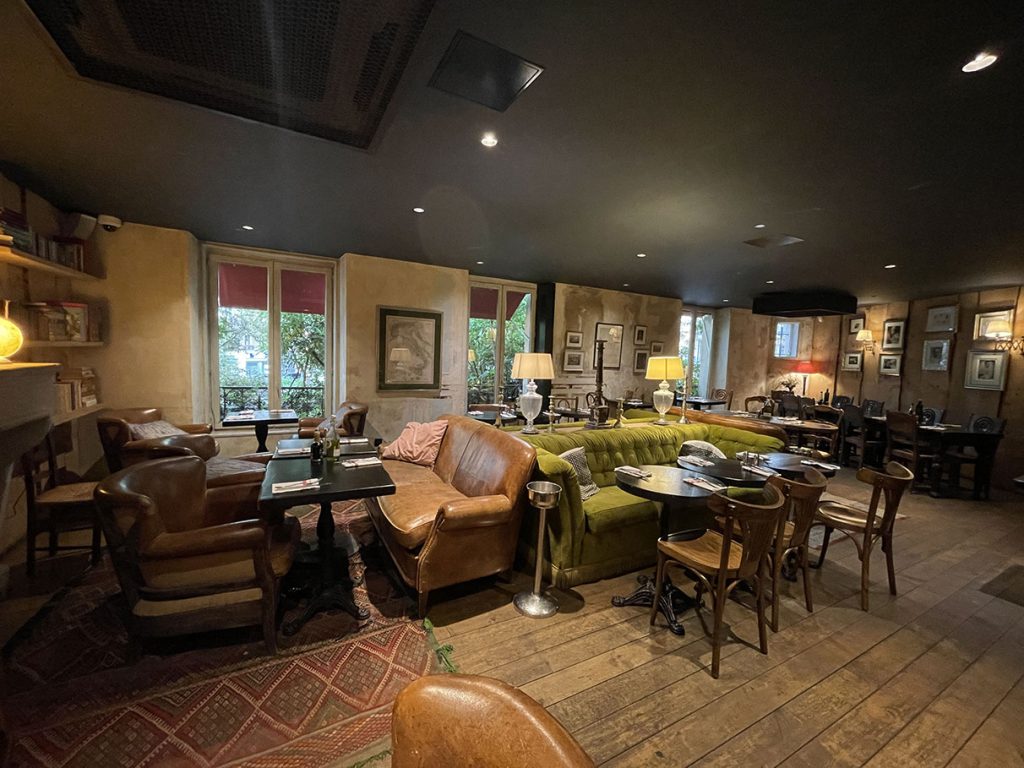 Marcella, la trattoria de Courcelles la salle du premier étage