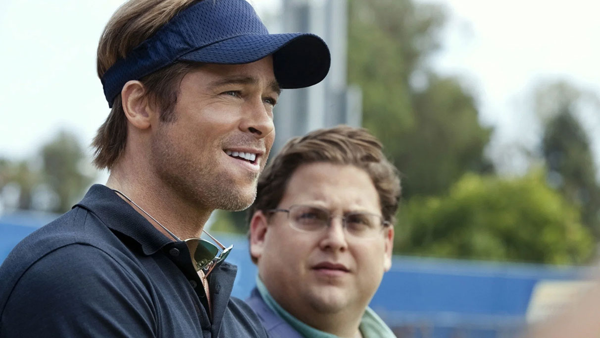 Moneyball Le Stratège film Brad Pitt Jonah Hill baseball