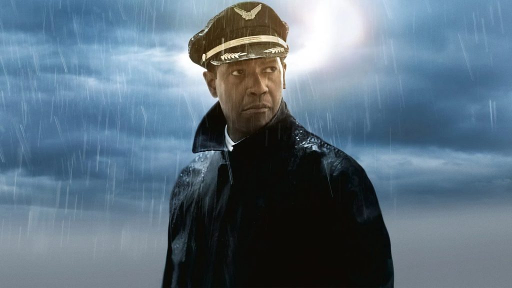 Denzel Washington en pilote dans Flight de Robert Zemeckis