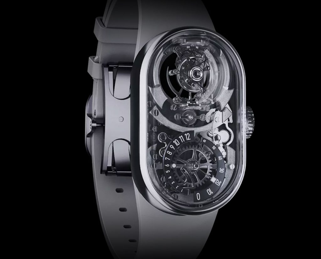 Fam Al Hut Mark 1 Möbius, montre chinoise à tourbillon biaxial de haute horlogerie