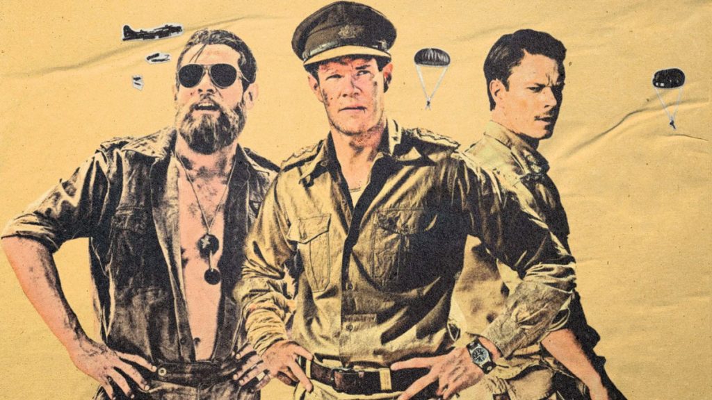Affiche SAS Rogue Heroes avec Paddy Mayne David Stirling et Jock Lewes