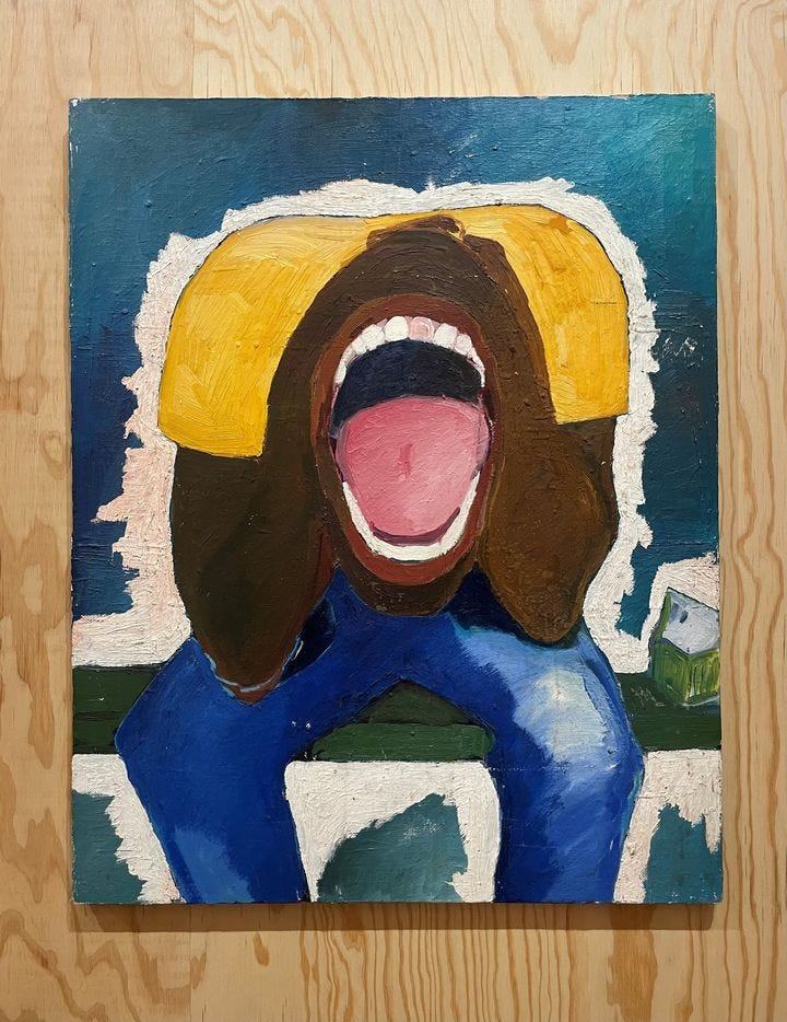 Screaming Head, ou la peinture qui hurle sans demander la permission.