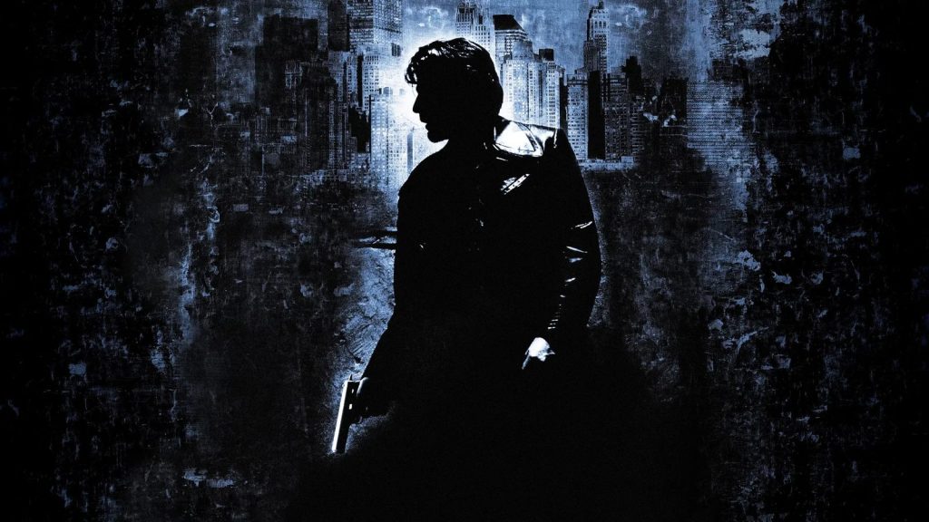 L’Impasse avis, Carlito Brigante silhouette armée devant New York